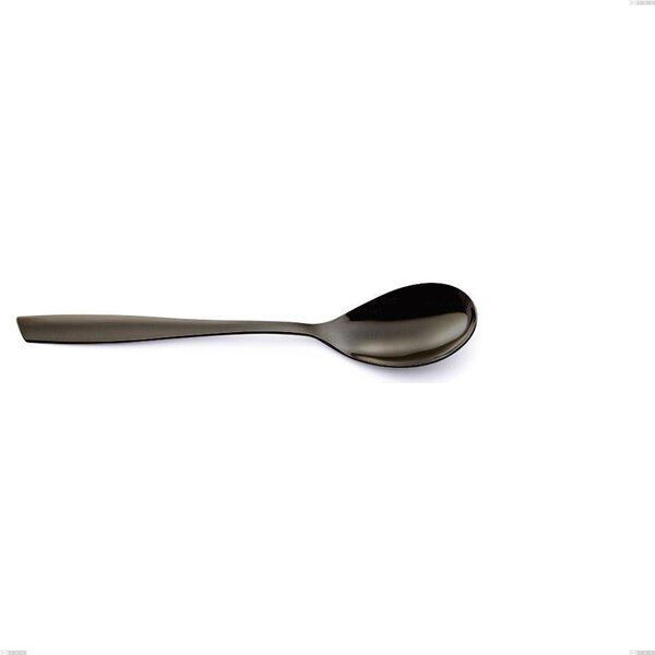 Cucchiaio tavola Eleven Acciaio inox 18/10 PVD Black Eleven lunghezza 220 mm spessore 2,5 mm nero