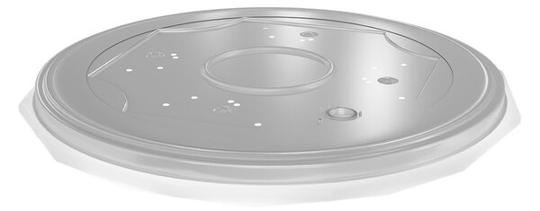 Plafoniera LED Poligonale Tonda 60W Ø50cm Bianco Variabile CCT