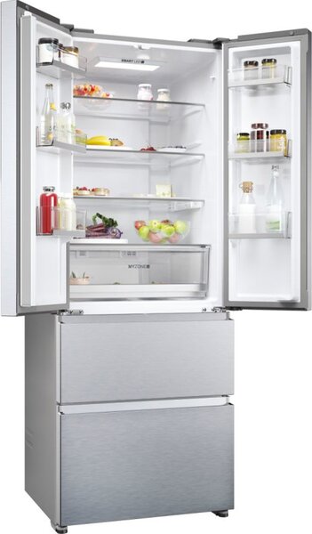 Haier Frigorifero Americano Side by Side Capacit 446 Litri Classe energetica E No Frost colore Argento - FD 70 Serie 5 HFR5719ENMG