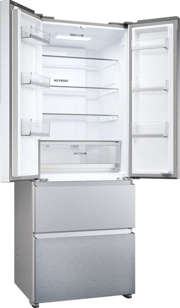Haier Frigorifero Americano Side by Side Capacit 446 Litri Classe energetica E No Frost colore Argento - FD 70 Serie 5 HFR5719ENMG