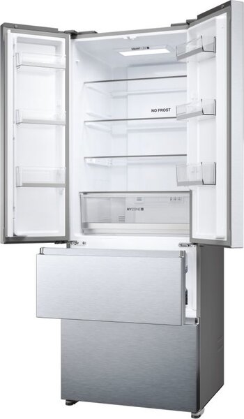 Haier Frigorifero Americano Side by Side Capacit 446 Litri Classe energetica E No Frost colore Argento - FD 70 Serie 5 HFR5719ENMG