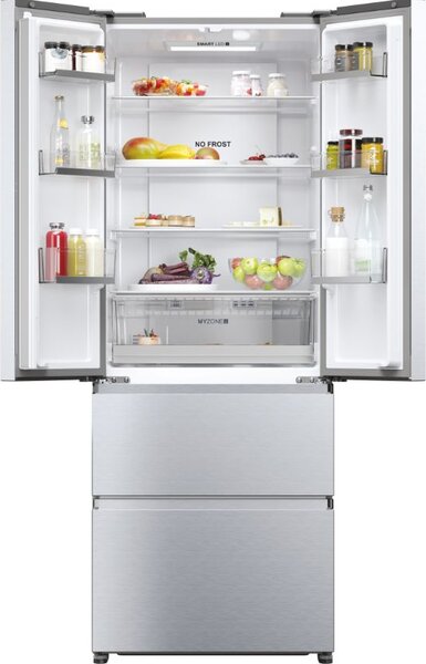Haier Frigorifero Americano Side by Side Capacit 446 Litri Classe energetica E No Frost colore Argento - FD 70 Serie 5 HFR5719ENMG