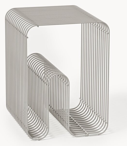 Sgabello in metallo Curva