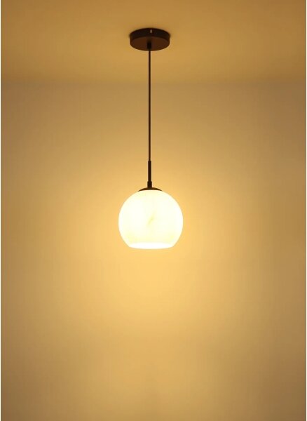Globo 15999MH - Lampada a sospensione con cavo RAGUSA 1xE27/60W/230V, diametro 20 cm