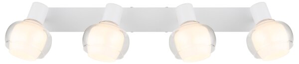 Globo 54309-4W - Faretto TOKKI 4xE14/40W/230V bianco