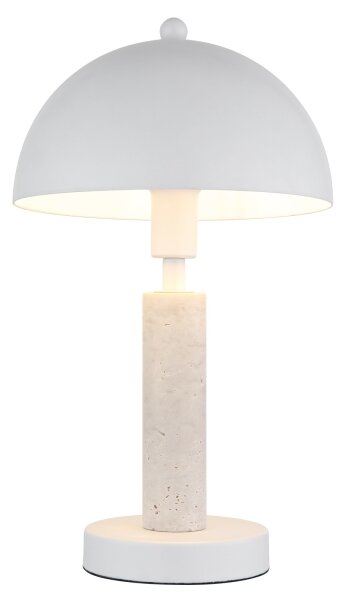 Globo 24868W - Lampada da tavolo JANIE 1xE14/40W/230V bianca