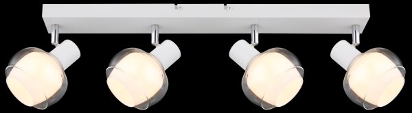 Globo 54309-4W - Faretto TOKKI 4xE14/40W/230V bianco