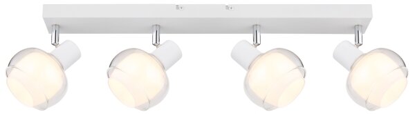 Globo 54309-4W - Faretto TOKKI 4xE14/40W/230V bianco