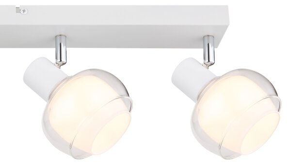 Globo 54309-4W - Faretto TOKKI 4xE14/40W/230V bianco