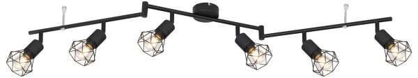 Globo 54802S-6S - Faretto XARA 6xE14/40W/230V