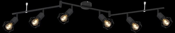 Globo 54802S-6S - Faretto XARA 6xE14/40W/230V