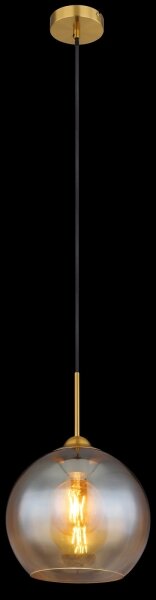 Globo 15788H - Lampada a sospensione con cavo JAMESSA 1xE27/60W/230V ottone