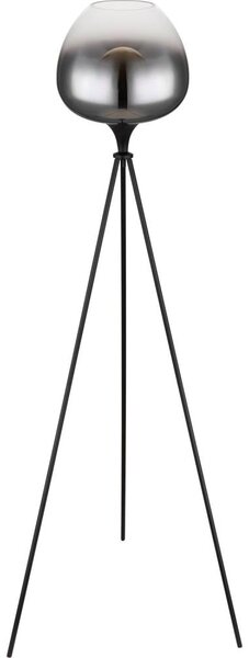 Globo 15548S1 - Lampada da terra MAXY 1xE27/60W/230V nera