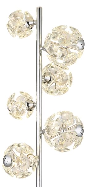 Globo 16047SC - Lampada da terra LED VIRINA LED/48W/230V