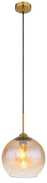 Globo 15788H - Lampada a sospensione con cavo JAMESSA 1xE27/60W/230V ottone
