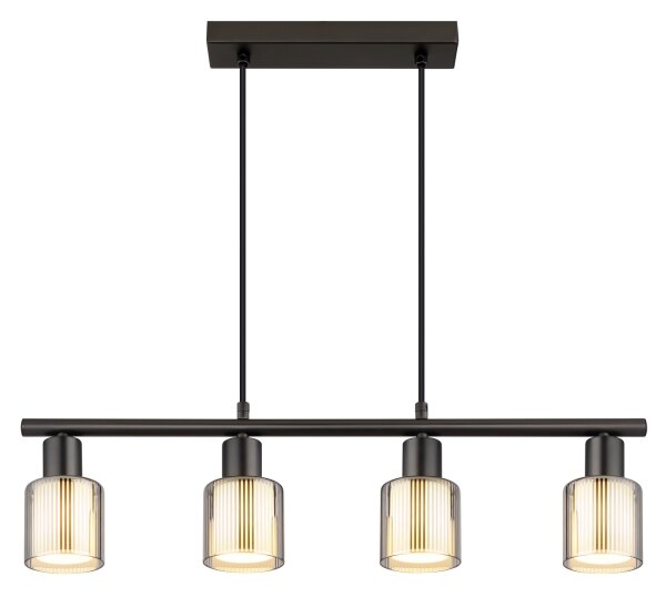 Globo 54456-4H - Lampadario sospeso su cavo VILLEGAS 4xE14/25W/230V