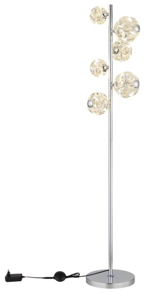 Globo 16047SC - Lampada da terra LED VIRINA LED/48W/230V