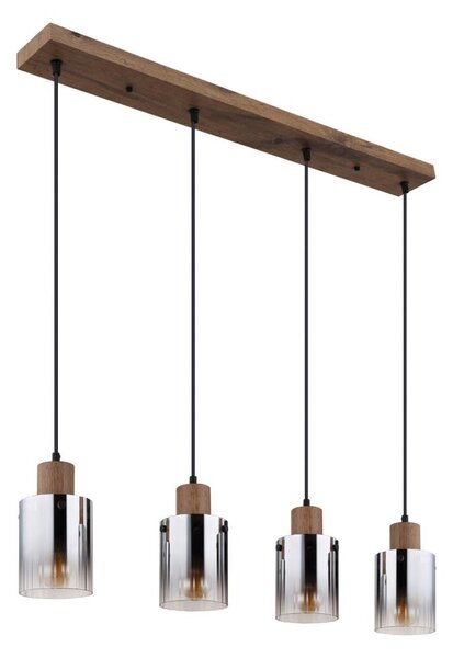 Globo 15915-4H - Lampadario su cavo UNDERWOOD 4xE27/40W/230V