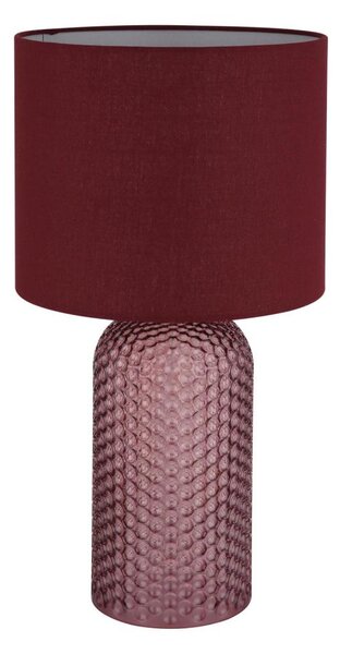 Globo 21735R - Lampada da tavolo SOFIE 1xE27/60W/230V rossa