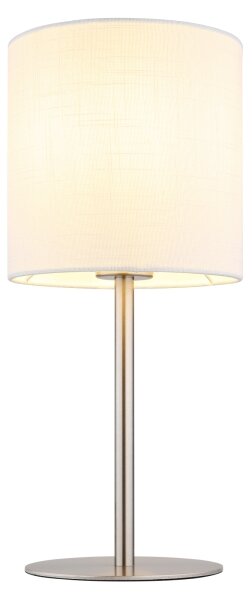Globo 21440W - Lampada da tavolo BENSON 1xE27/40W/230V bianca