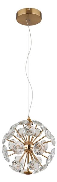 Globo 16047H - Lampadario LED a sospensione su cavo VIRINA LED/12W/230V 3000K dorato