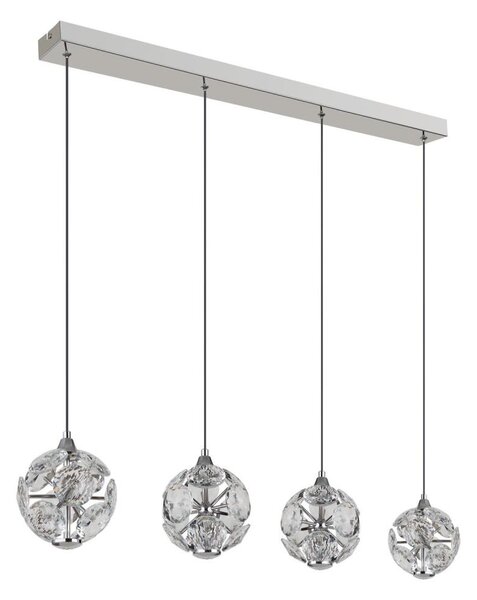Globo 16047-4HC - Lampada a sospensione con cavo VIRINA LED/32W/230V