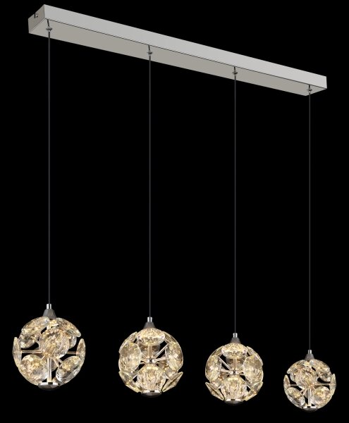 Globo 16047-4HC - Lampada a sospensione con cavo VIRINA LED/32W/230V