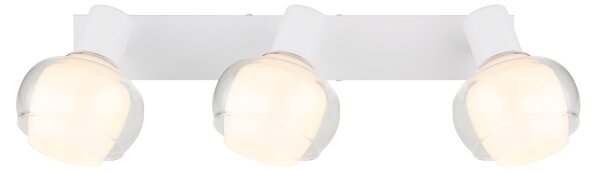 Globo 54309-3W - Faretto TOKKI 3xE14/40W/230V bianco
