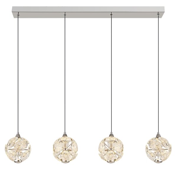 Globo 16047-4HC - Lampada a sospensione con cavo VIRINA LED/32W/230V