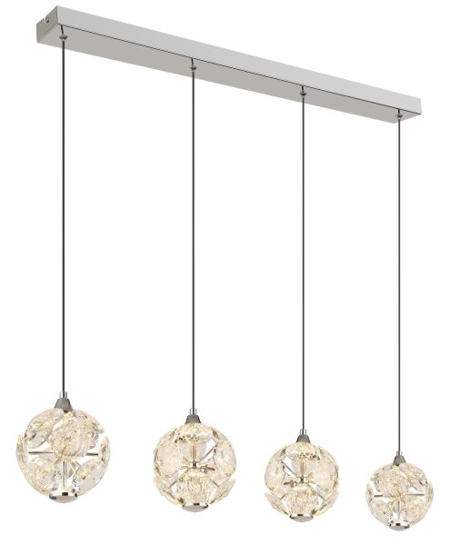 Globo 16047-4HC - Lampada a sospensione con cavo VIRINA LED/32W/230V