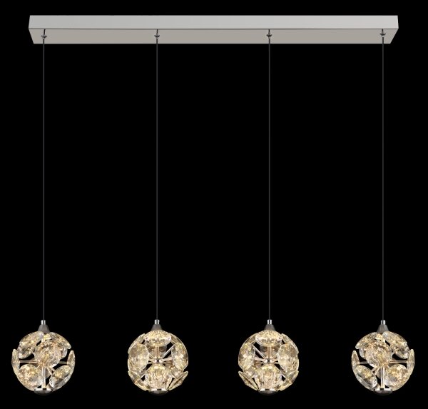 Globo 16047-4HC - Lampada a sospensione con cavo VIRINA LED/32W/230V
