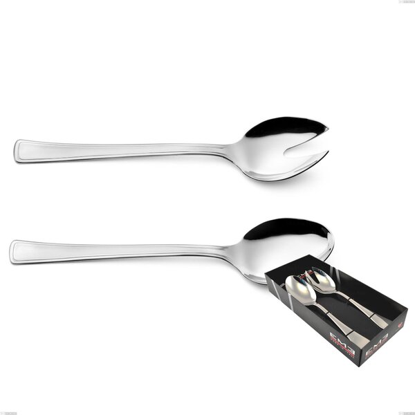 Confezione vetrina 2 pezzi insalata Galles, Acciaio inox 18/10 (aisi 304), spessore 2.00 mm
