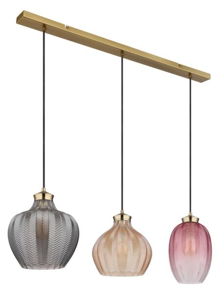 Globo 15898-3H - Lampadario a sospensione JESSICA con cavo 3xE27/60W/230V