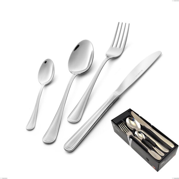 Confezione salvaspazio 24 pezzi coltello economico Galles, Acciaio inox 18/10 (aisi 304), spessore 2.00 mm