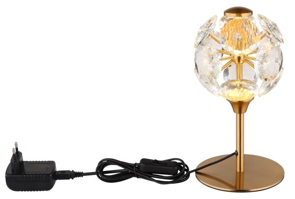 Globo 16047T - Lampada da tavolo LED VIRINA LED/8W/230V 3000K dorata