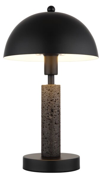 Globo 24868S - Lampada da tavolo JANIE 1xE14/40W/230V nera