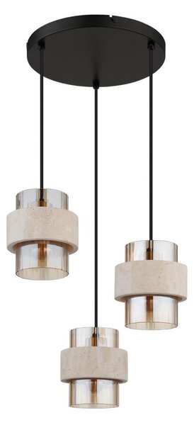 Globo 16090-3HR - Lampadario sospeso DAREN con cavo 3xE27/40W/230V