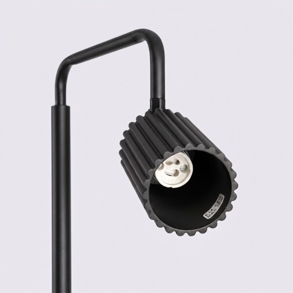 Sollux SL.2015 - Lampada da terra KARBON 1xGU10/10W/230V nera
