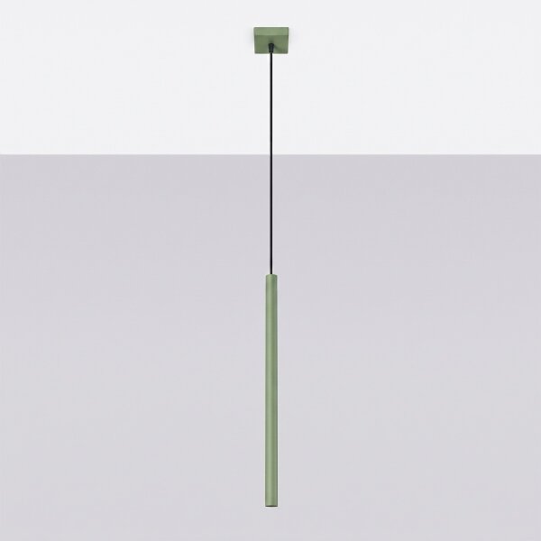 Sollux SL.2133 - Lampada a sospensione su cavo PASTELO 1xG9/8W/230V verde
