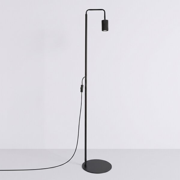 Sollux SL.2015 - Lampada da terra KARBON 1xGU10/10W/230V nera