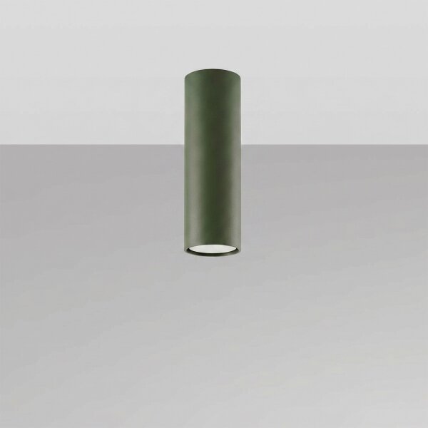 Sollux SL.2077 - Faretto LAGOS 1xGU10/10W/230V verde