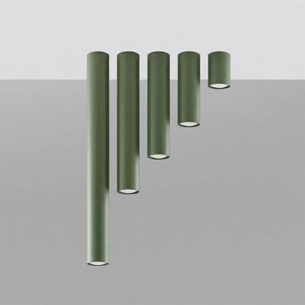 Sollux SL.2071 - Faretto LAGOS 1xGU10/10W/230V verde