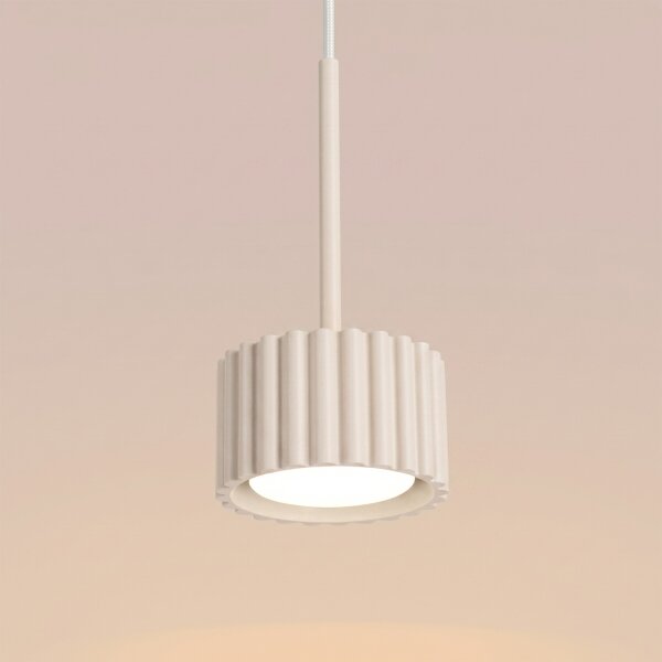 Sollux SL.2678 - Lampada a sospensione AURA su cavo 1xGX53/10W/230V crema