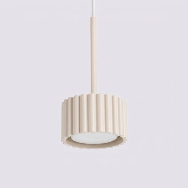 Sollux SL.2678 - Lampada a sospensione AURA su cavo 1xGX53/10W/230V crema