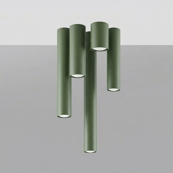 Sollux SL.2077 - Faretto LAGOS 1xGU10/10W/230V verde