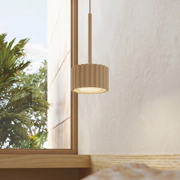 Sollux SL.2678 - Lampada a sospensione AURA su cavo 1xGX53/10W/230V crema