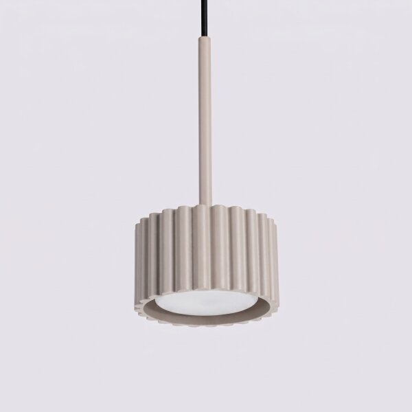 Sollux SL.2683 - Lampada sospesa a cavo AURA 1xGX53/10W/230V taupe