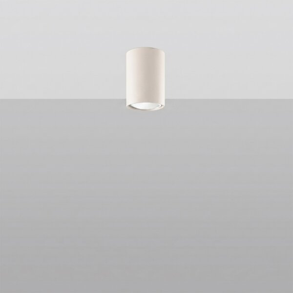 Sollux SL.2066 - Faretto LAGOS 1xGU10/10W/230V crema