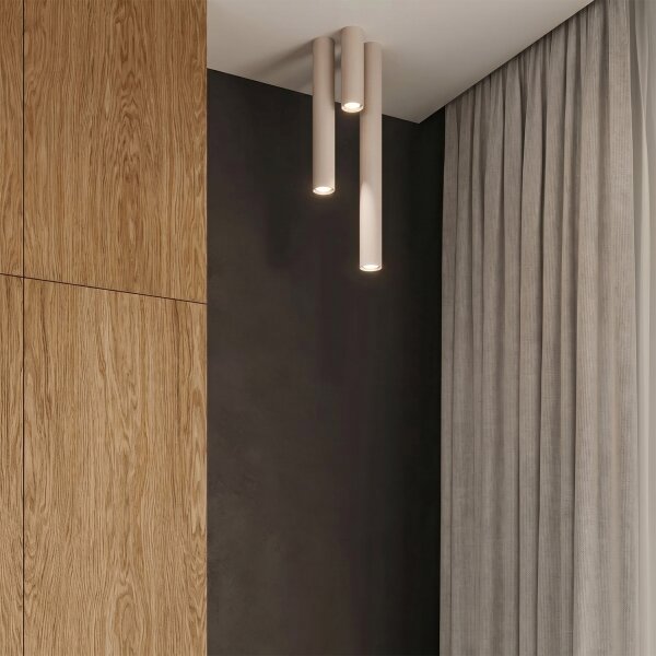 Sollux SL.2072 - Faretto LAGOS 1xGU10/10W/230V colore crema