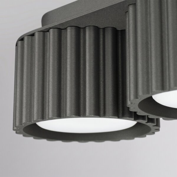 Sollux SL.2629 - Faretto AURA 3xGX53/10W/230V nero